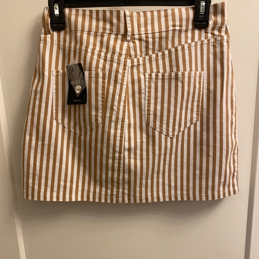 Striped skirt